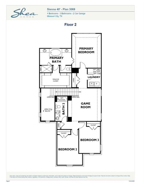 2D floor plan layout of this home in , Missouri City, TX (Image 3). 2D floor plan layout of this home in , Missouri City, TX (Image 3).