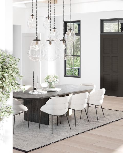 Furnished interior view inside a new home in , Charleston (Image 19).