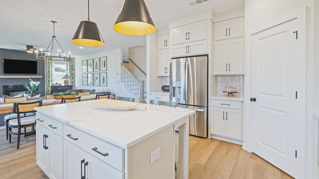 Furnished interior view inside a new home in Cottages of Bearwood, Mount Pleasant (Image 11).