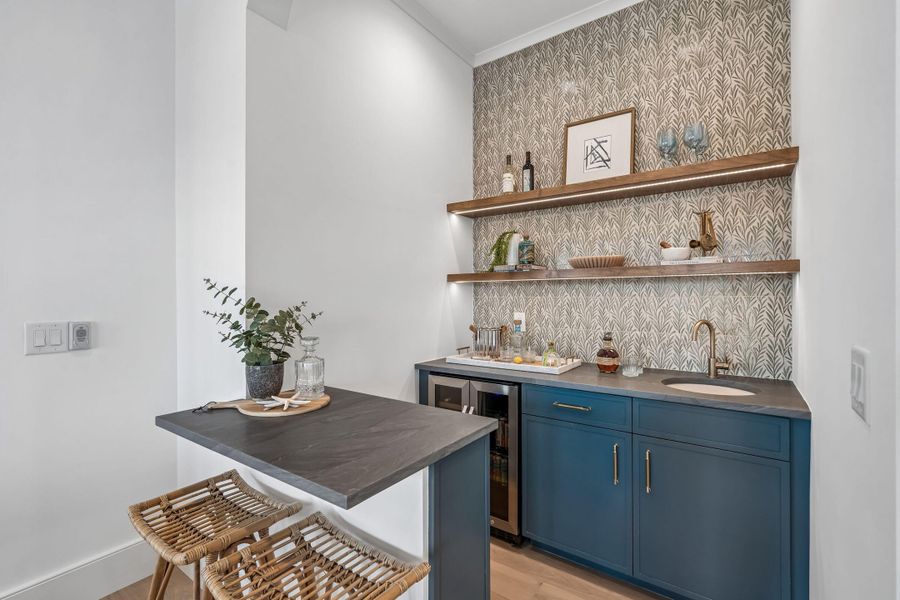 Furnished interior view inside a new home in , Johns Island (Image 17).