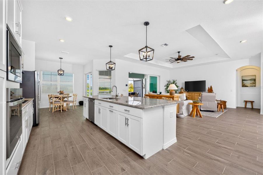 Furnished interior view inside a new home in , Punta Gorda (Image 60). Furnished interior view inside a new home in , Punta Gorda (Image 60).