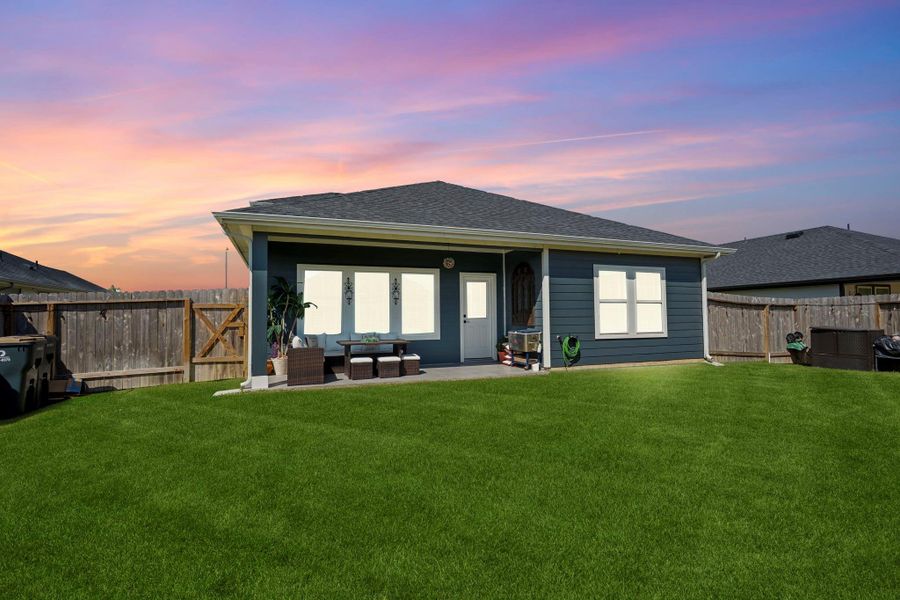 Sunsets in your backyard just got better with your covered patio! Sunsets in your backyard just got better with your covered patio!