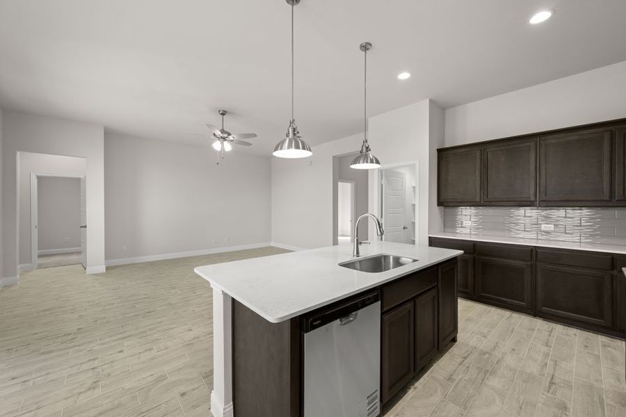 Front exterior of a new home in Still Water Lake, Godley, TX, highlighting curb appeal (Image 23). Front exterior of a new home in Still Water Lake, Godley, TX, highlighting curb appeal (Image 23).