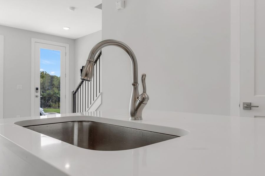 Close-up of interior finishes inside a home in Echo Park, Suwanee (Image 17).