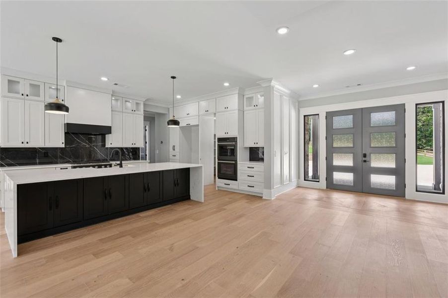 Furnished interior view inside a new home in , Braselton (Image 71). Furnished interior view inside a new home in , Braselton (Image 71).