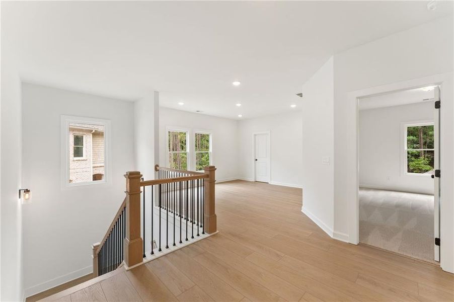 Spacious, unfurnished interior of a new home in Lanesborough, Marietta (Image 36).