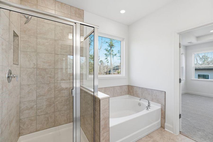 Furnished interior view inside a new home in Auburn Glen, Dacula (Image 12).