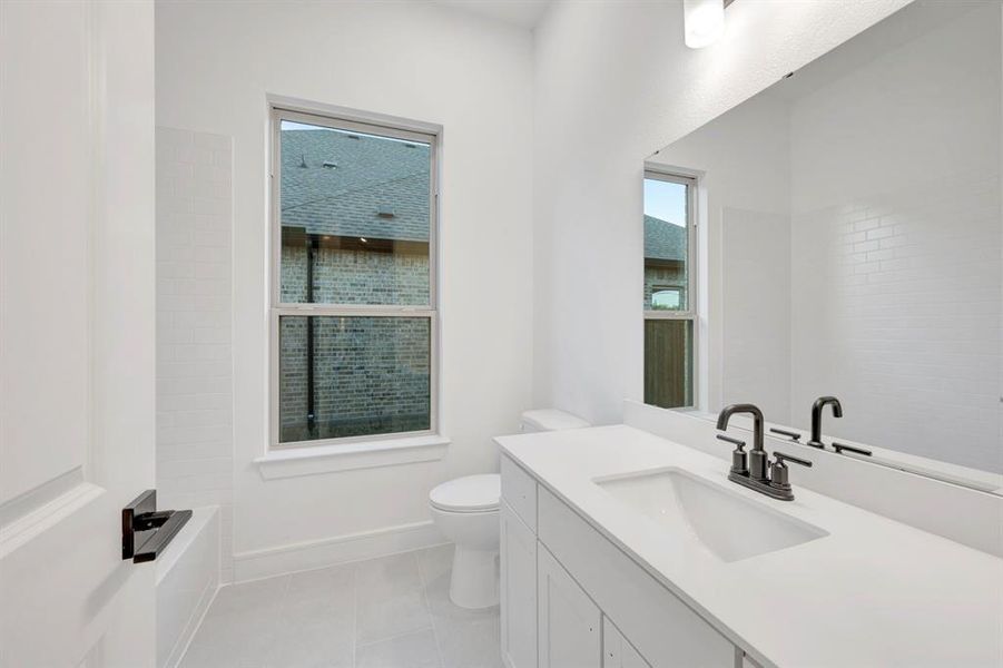 Furnished interior view inside a new home in Sterling Greene, Arlington (Image 30).
