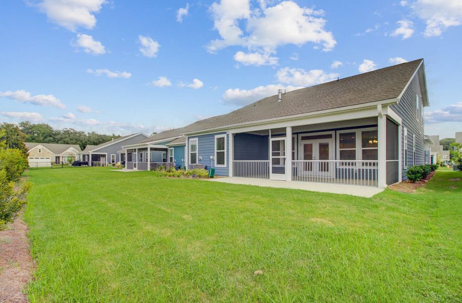 Front exterior of a new home in , Summerville, SC, highlighting curb appeal (Image 41). Front exterior of a new home in , Summerville, SC, highlighting curb appeal (Image 41).