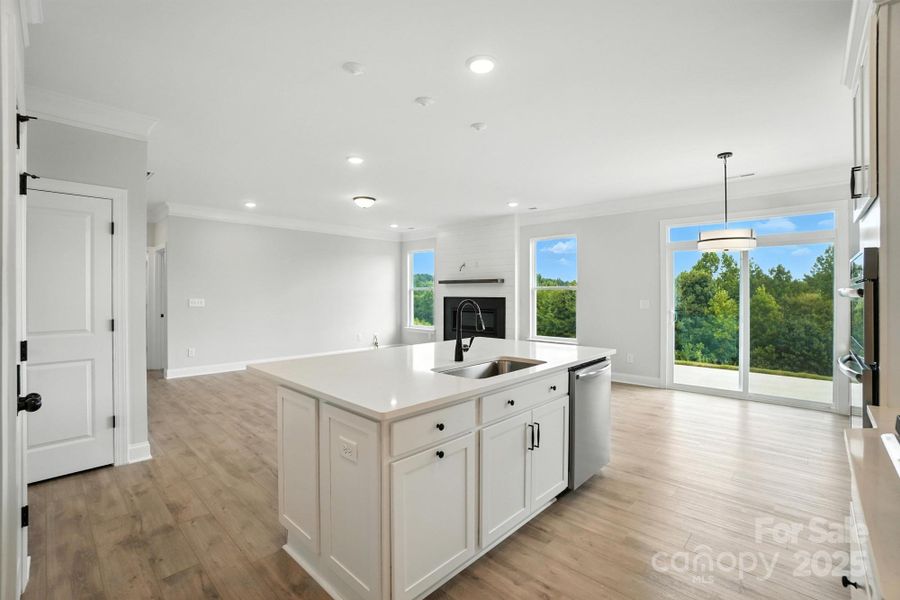 Furnished interior view inside a new home in Summerlin, Mooresville (Image 8).