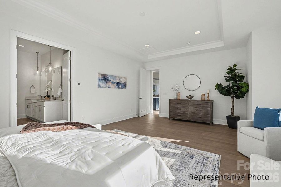 Furnished interior view inside a new home in Shepherds Trace, Clover (Image 25).