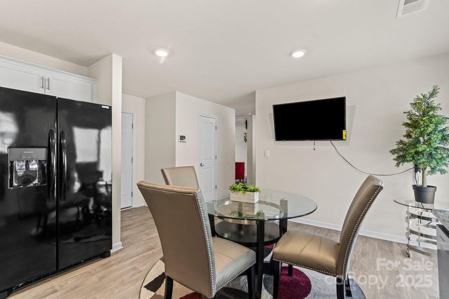 Furnished interior view inside a new home in Mills at Long Creek, Dallas (Image 7). Furnished interior view inside a new home in Mills at Long Creek, Dallas (Image 7).