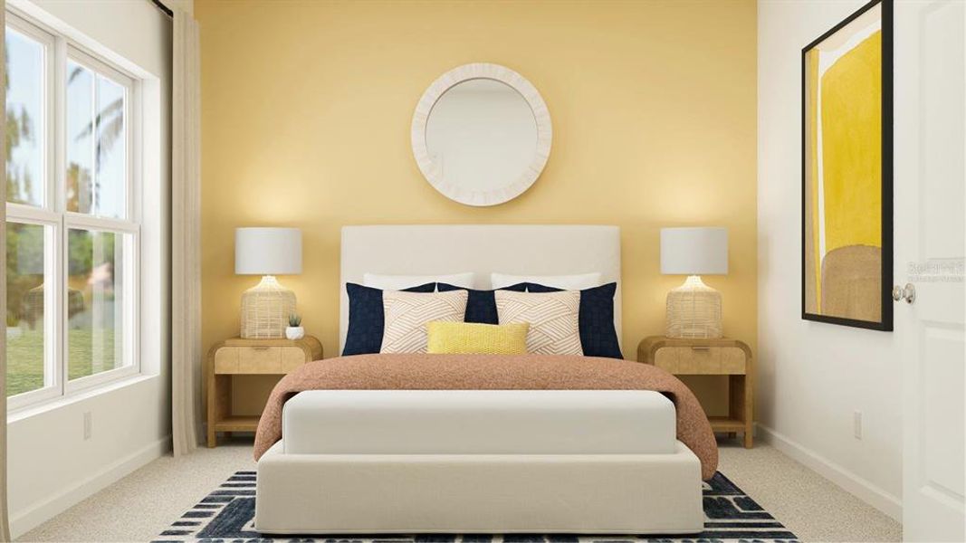 Furnished interior view inside a new home in Hidden Ridge: Estate Collection, Groveland (Image 3). Furnished interior view inside a new home in Hidden Ridge: Estate Collection, Groveland (Image 3).