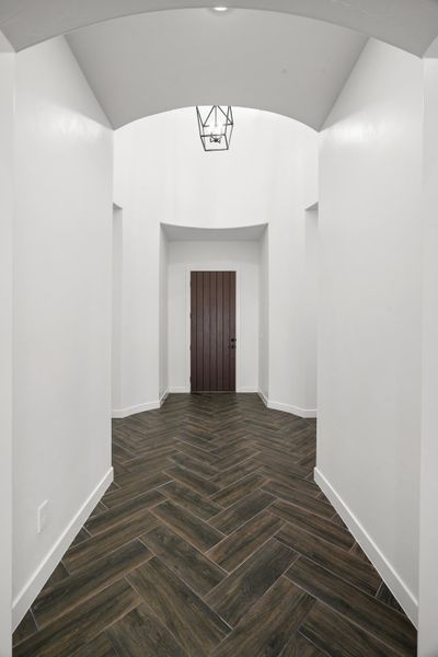 Representative unfurnished interior of a home built from the Scottsdale by LEH. Homes in Verdancia, El Paso (Image 25).