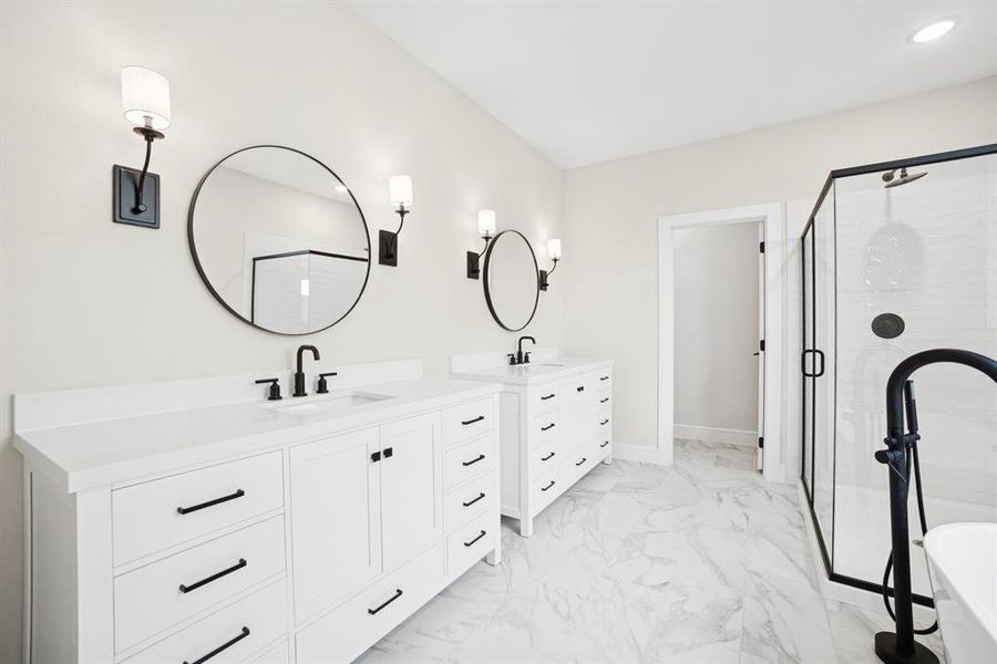 Furnished interior view inside a new home in Elevon, Lavon (Image 7). Furnished interior view inside a new home in Elevon, Lavon (Image 7).