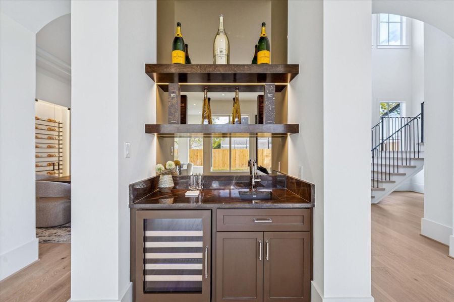 Furnished interior view inside a new home in , Houston (Image 11).