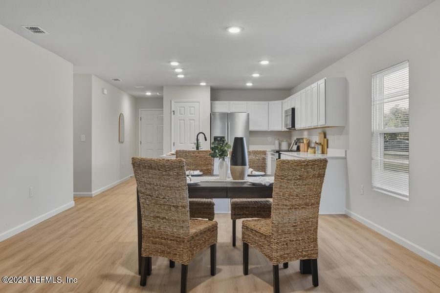Furnished interior view inside a new home in , Jacksonville (Image 18). Furnished interior view inside a new home in , Jacksonville (Image 18).