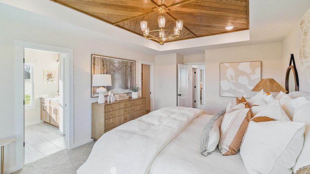 Furnished interior view inside a new home in Cottages of Bearwood, Mount Pleasant (Image 19).