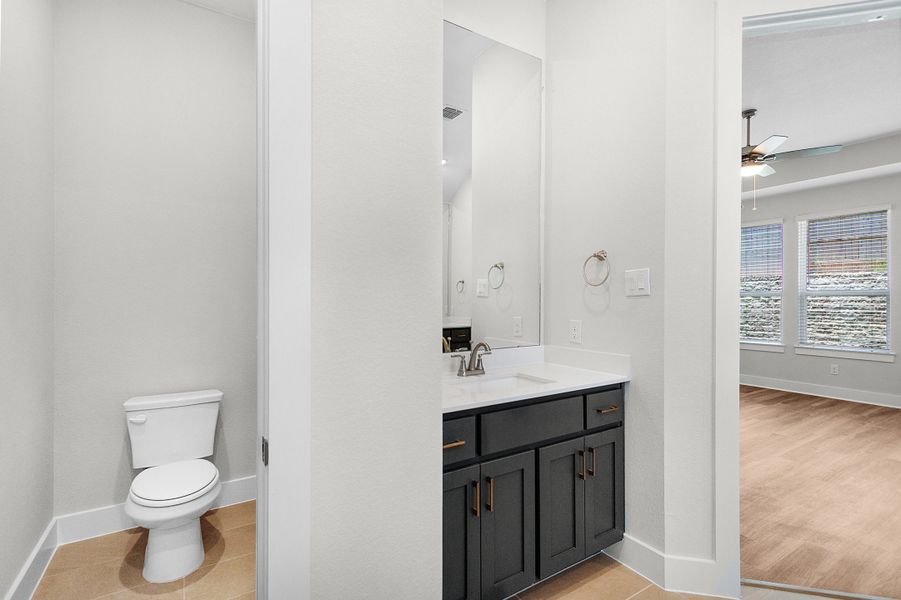 Furnished interior view inside a new home in Highland Village, Georgetown (Image 40). Furnished interior view inside a new home in Highland Village, Georgetown (Image 40).