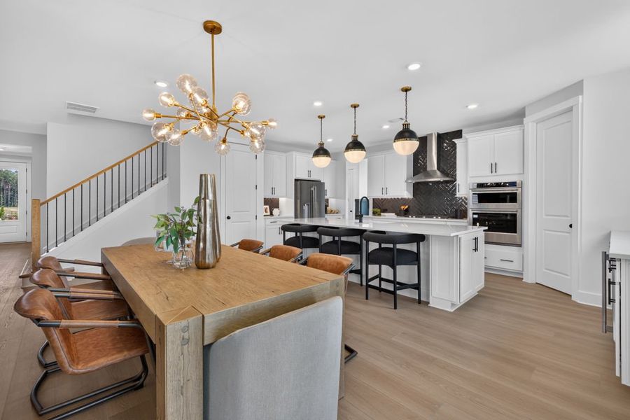 Representative furnished interior of a home built from the Oakhurst by Pulte Homes in Everhour, Newnan (Image 9).