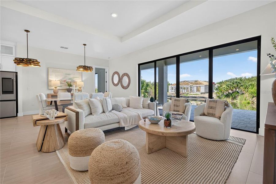 Furnished interior view inside a new home in , Port Charlotte (Image 7).