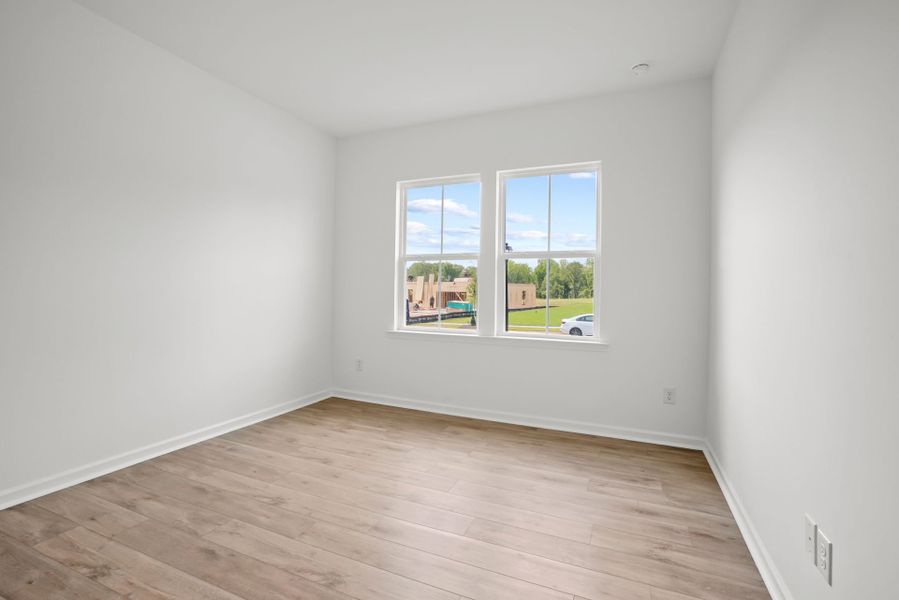 Spacious, unfurnished interior of a new home in Michaux Gardens, Belmont (Image 94).