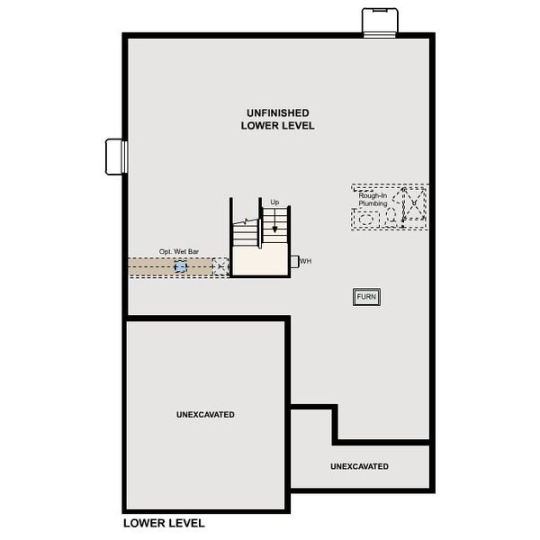 2D floor plan layout for the Roosevelt by Century Communities in Overland Ranch, Aurora, CO (Image 6). 2D floor plan layout for the Roosevelt by Century Communities in Overland Ranch, Aurora, CO (Image 6).