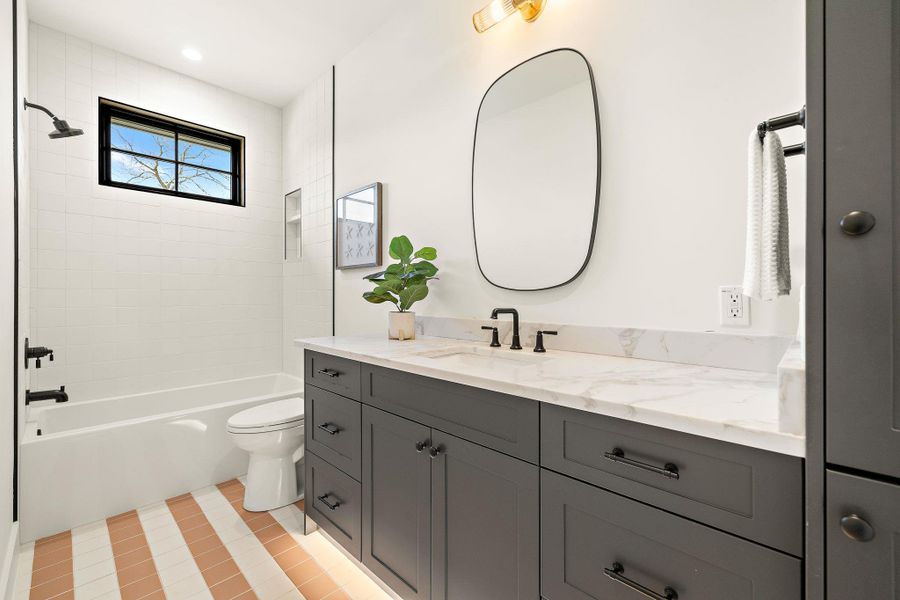 Furnished interior view inside a new home in , Austin (Image 28).