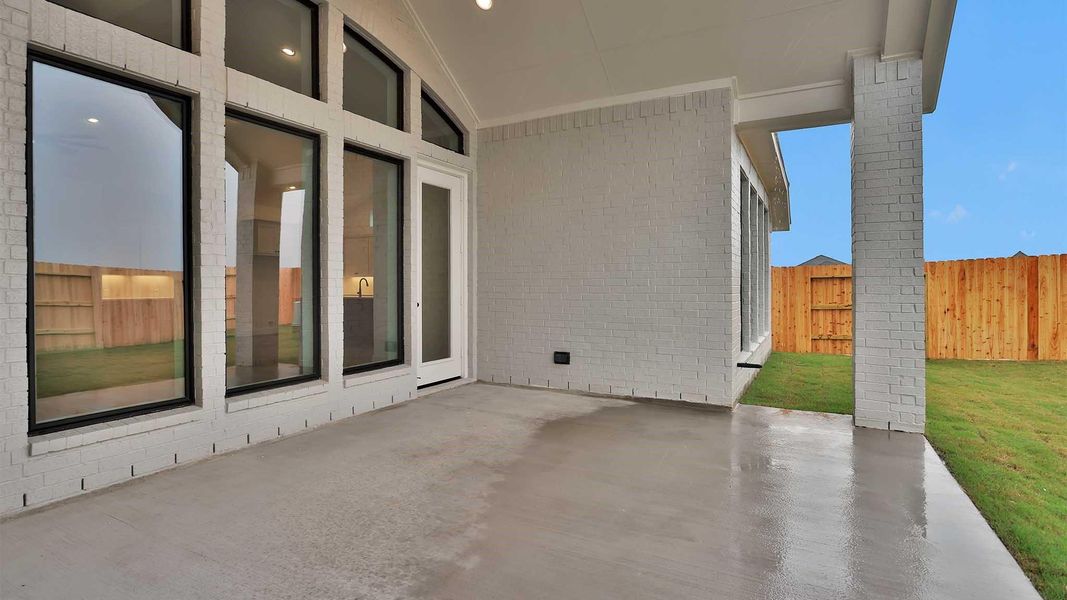 Exterior details and patio area of a home in Everly, Hockley (Image 2). Exterior details and patio area of a home in Everly, Hockley (Image 2).
