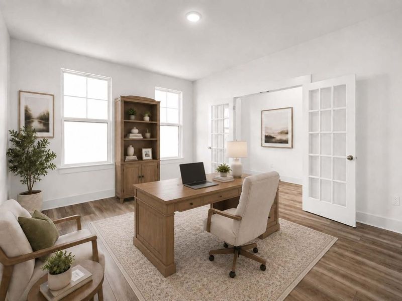 Furnished interior view inside a new home in Benders Cove, Mount Juliet (Image 8).