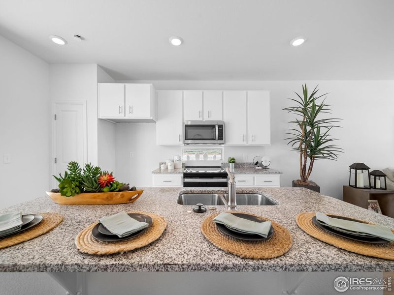 Furnished interior view inside a new home in , Johnstown (Image 24).