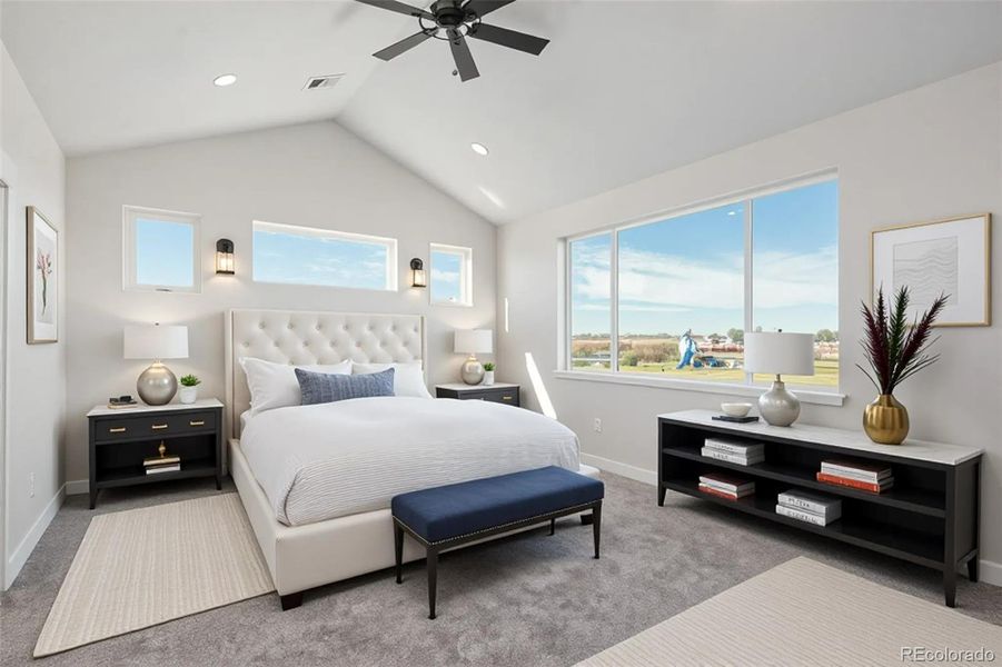 virtually staged primary