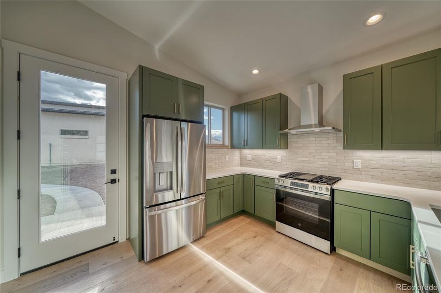 Stainless steel appliances