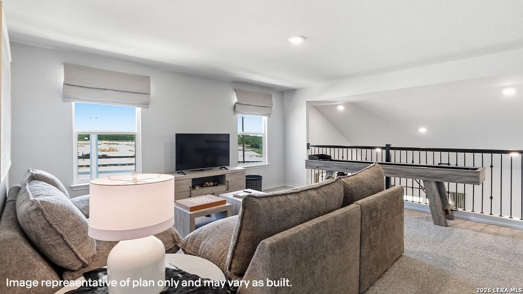 Furnished interior view inside a new home in , Mico (Image 11).
