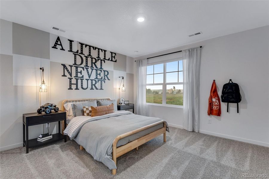 Furnished interior view inside a new home in Vista Meadows, Fort Lupton (Image 14).