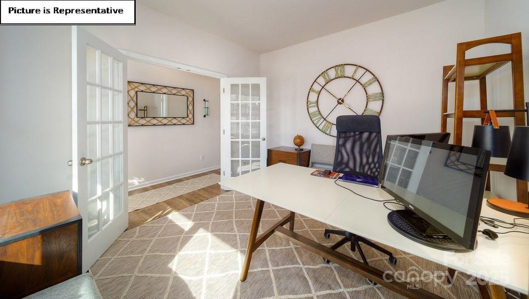 Furnished interior view inside a new home in Lakeshore at Windstone, Mooresville (Image 22).