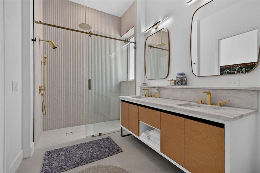 Furnished interior view inside a new home in , Sarasota (Image 62).
