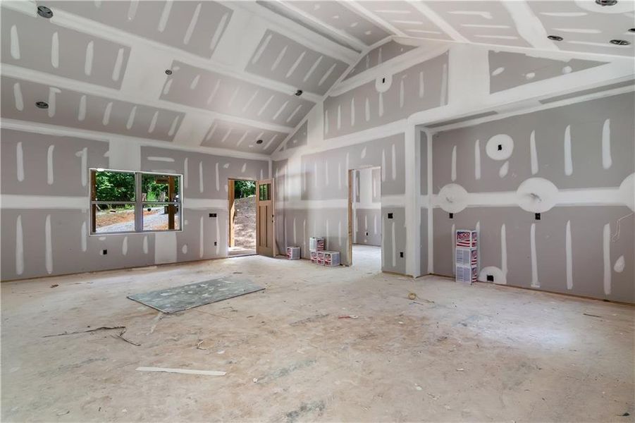 In-progress construction of a new home in , Ellijay, GA (Image 25). In-progress construction of a new home in , Ellijay, GA (Image 25).