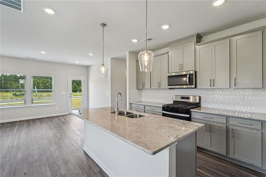 Furnished interior view inside a new home in Artisan Walk, Fairburn (Image 9).