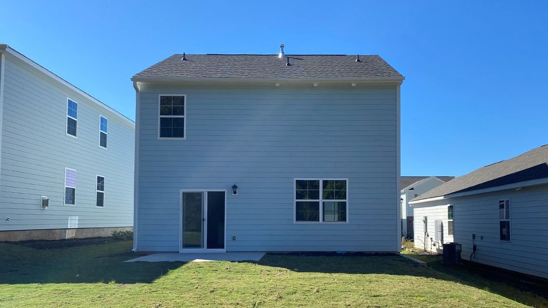 Exterior details and patio area of a home in Livingston Woods, Irmo (Image 2). Exterior details and patio area of a home in Livingston Woods, Irmo (Image 2).