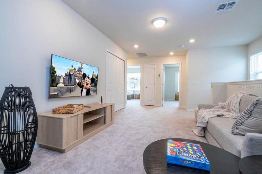 Furnished interior view inside a new home in , Davenport (Image 3).