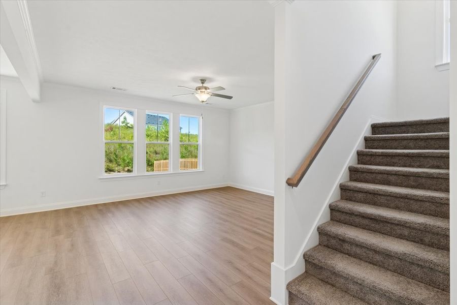 Spacious, unfurnished interior of a new home in Crawford Creek, Grovetown (Image 11).
