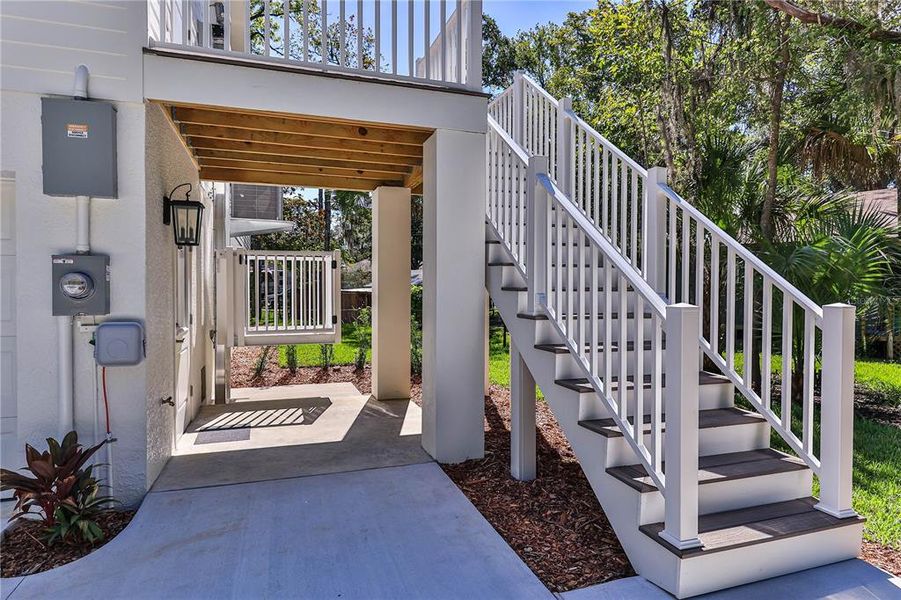 Front exterior of a new home in , Crystal River, FL, highlighting curb appeal (Image 24). Front exterior of a new home in , Crystal River, FL, highlighting curb appeal (Image 24).