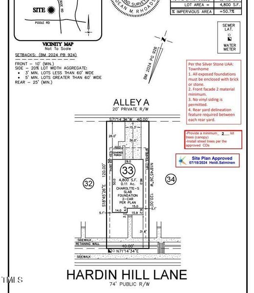 plot plan