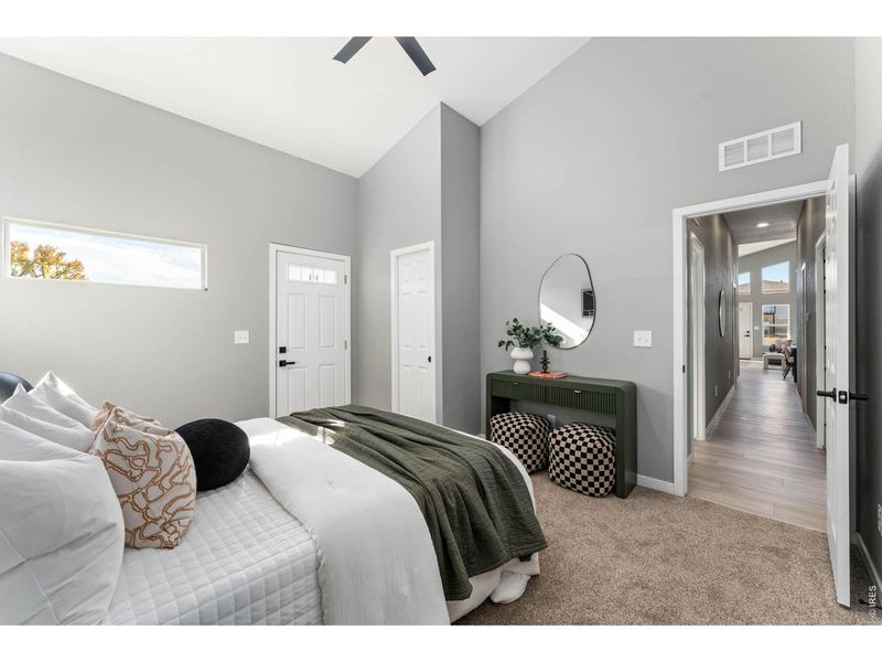 Furnished interior view inside a new home in , Evans (Image 16).