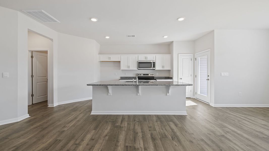 Furnished interior view inside a new home in Brookside Ridge Townhomes, Greer (Image 7).