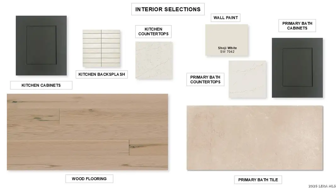 Sample of building materials used in homes in Cibolo Valley Heights, Cibolo (Image 26).