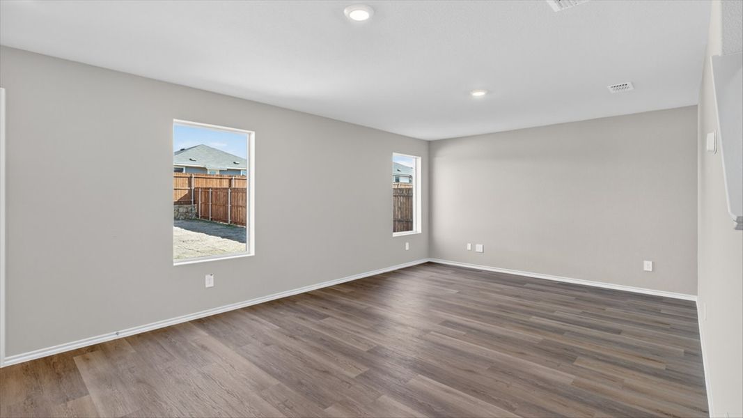 Spacious, unfurnished interior of a new home in Hickory Grove, Krum (Image 9). Spacious, unfurnished interior of a new home in Hickory Grove, Krum (Image 9).