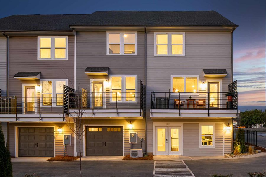 Image 17 representing the The Wilkes by David Weekley Homes in Central Living at Craig, Charlotte, NC.