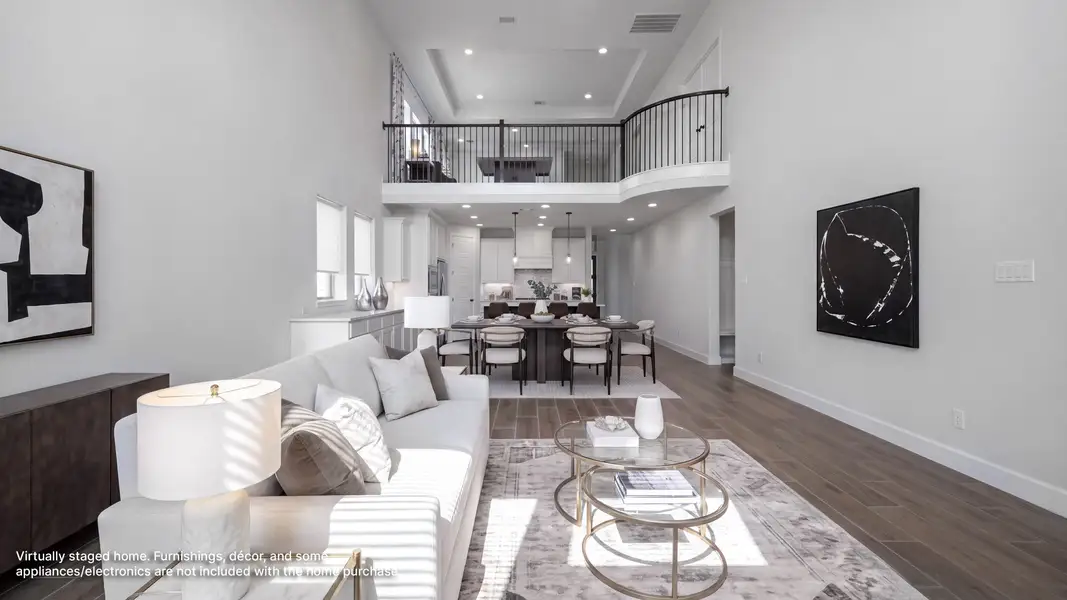 Furnished interior view inside a new home in Ramble, Celina (Image 5).